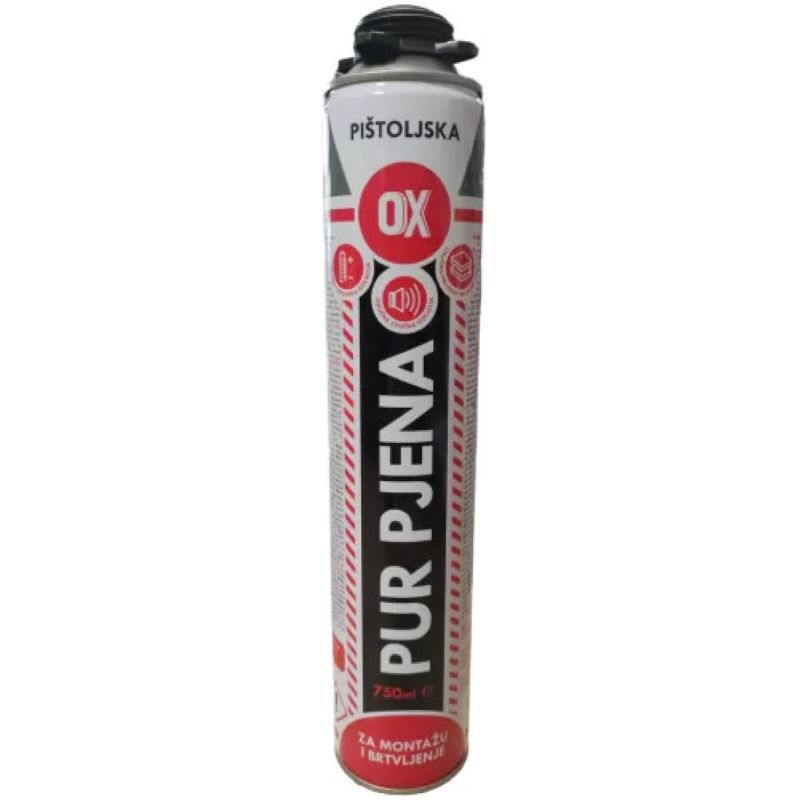 OX pur pjena montažna - 750 ml 